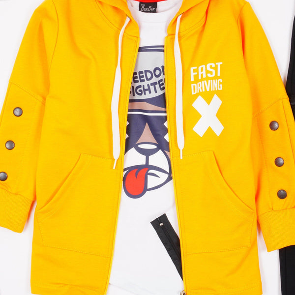 Boys' Freedom Fighter' Printed 3pcs Set (3-8y) - Clothes4Kids