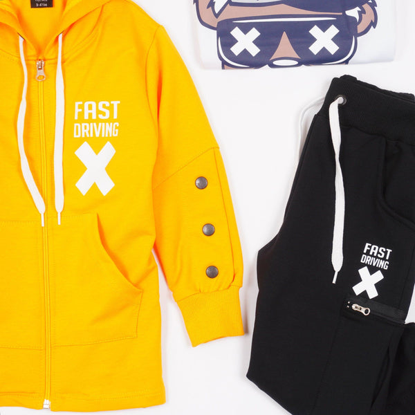 Boys' Freedom Fighter' Printed 3pcs Set (3-8y) - Clothes4Kids