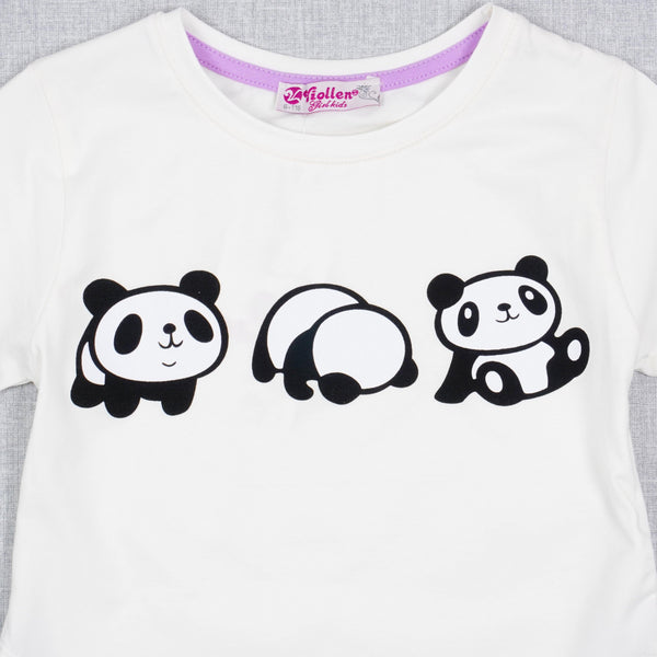 Girls' Panda Top (5-11y) - Clothes4Kids