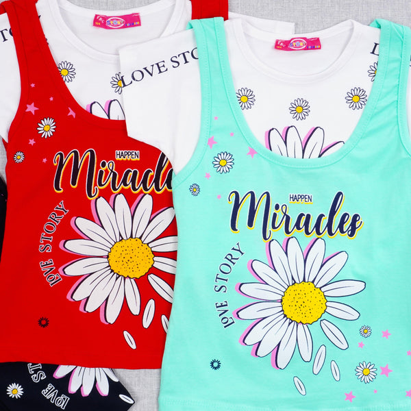 Girls' Miracles' Flowers' 3pcs Set (3-8y) - Clothes4Kids