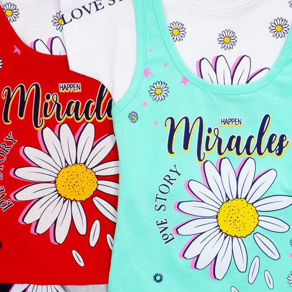 Girls' Miracles' Flowers' 3pcs Set (3-8y) - Clothes4Kids