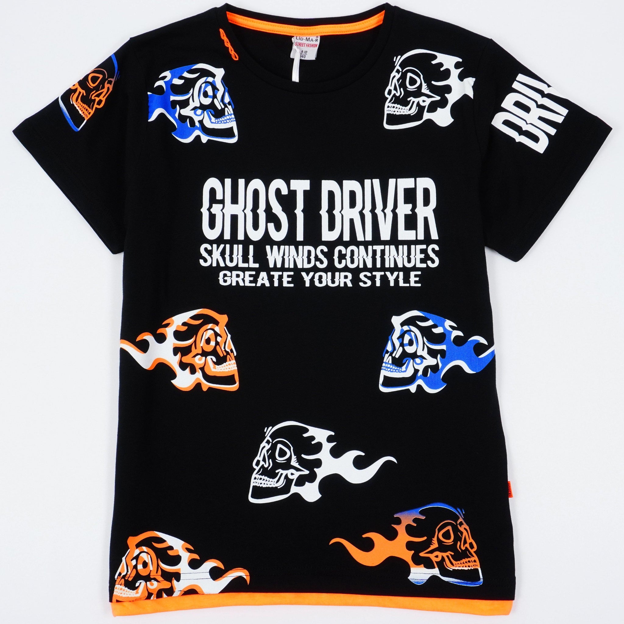 Boys' Ghost Driver' T-Shirt (9-14y) - Clothes4Kids