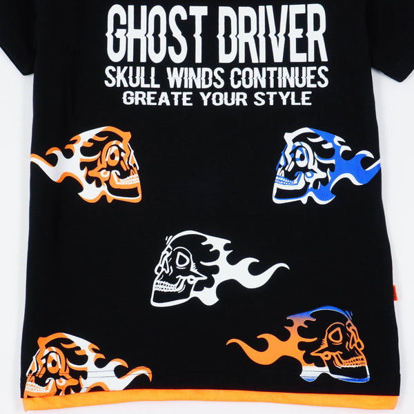 Boys' Ghost Driver' T-Shirt (9-14y) - Clothes4Kids