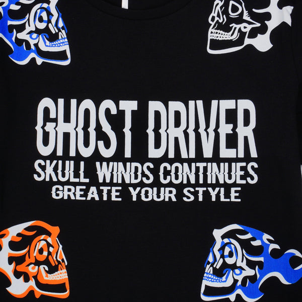 Boys' Ghost Driver' T-Shirt (9-14y) - Clothes4Kids