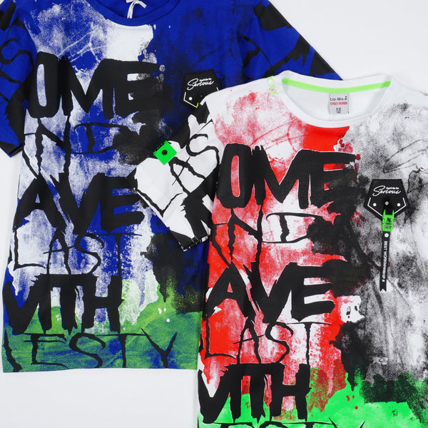 Boys' Multicoloured T-Shirt  (9-14y) - Clothes4Kids