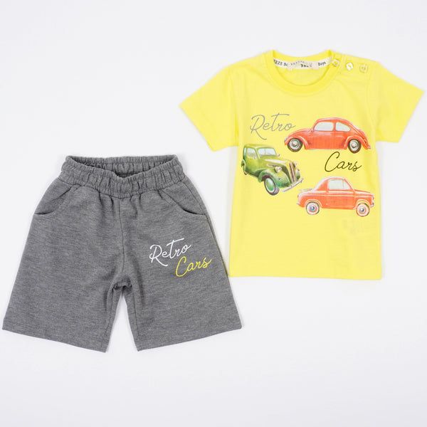 Boys' Retro Cars' Set (1-5y) - Clothes4Kids
