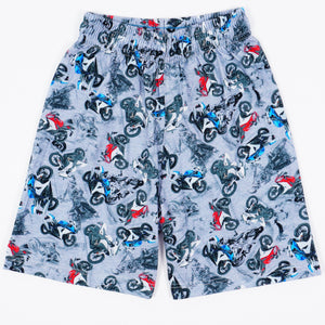 Boys' Motorbikes ' Shorts (8-14y) - Clothes4Kids
