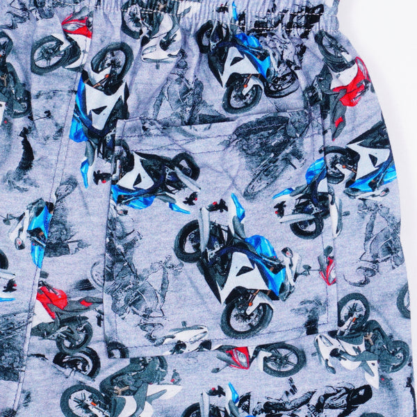 Boys' Motorbikes ' Shorts (8-14y) - Clothes4Kids