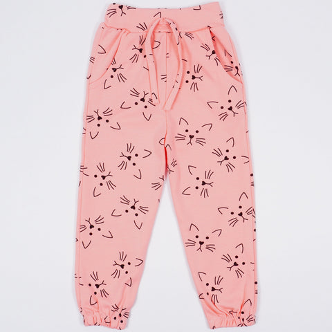 Girls' Cats ' Pants (3-7y) - Clothes4Kids