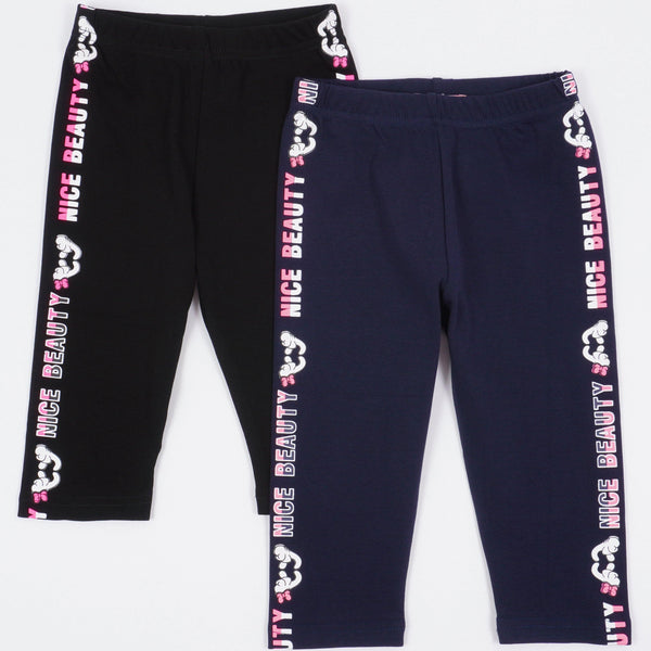 Girls' Nice Beauty' 3/4 Leggings (2-11y) - Clothes4Kids