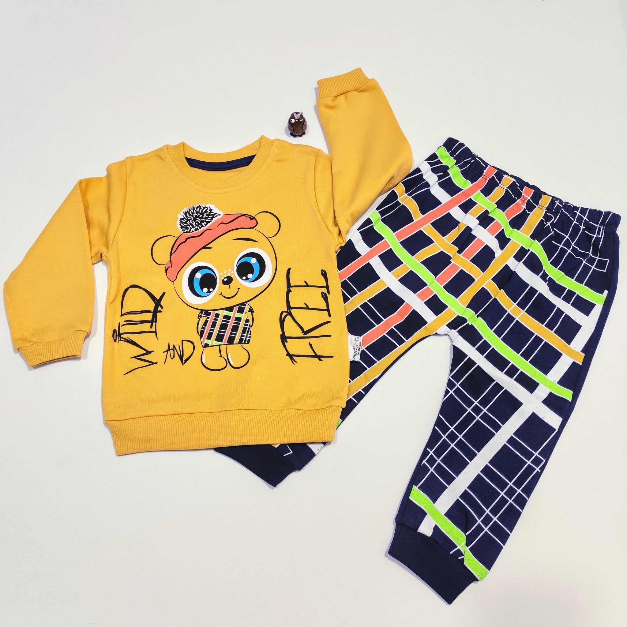 Baby Boy Wild&Free Printed Set (3-12m) - Clothes4Kids