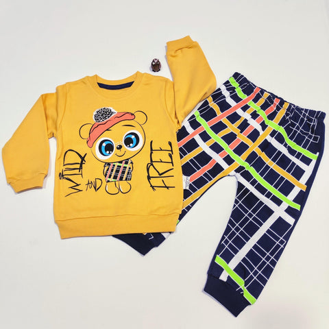 Baby Boy Wild&Free Printed Set (3-12m) - Clothes4Kids