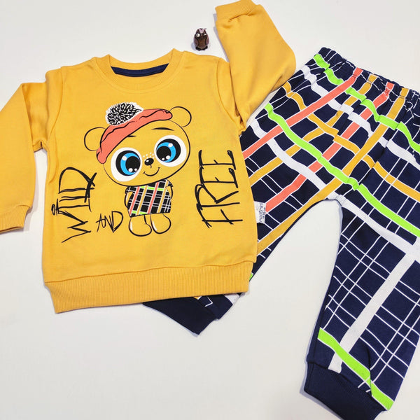 Baby Boy Wild&Free Printed Set (3-12m) - Clothes4Kids