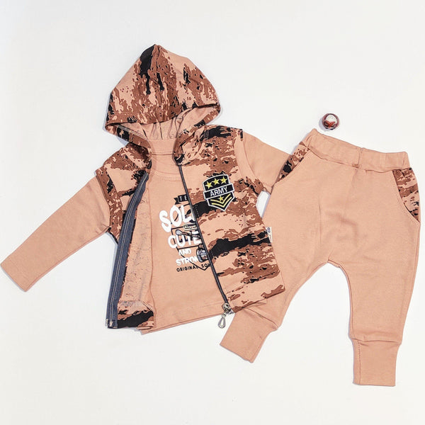 Baby Boy Camo 3pcs Set (0-9m) - Clothes4Kids