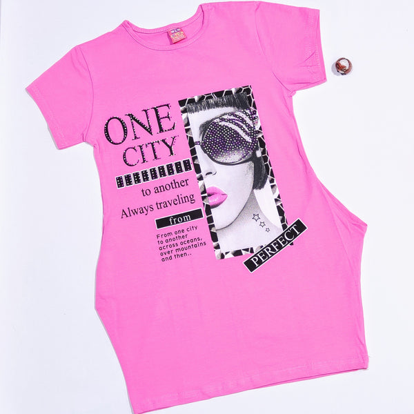 Girls' Perfect' Tunic *Last size- 140(9-10y)*