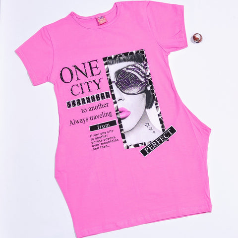 Girls' Perfect' Tunic *Last size- 140(9-10y)*