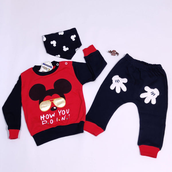 Baby 'HOW YOU DOIN'? Disney Mickey Mouse™ Set (0-9m) - Clothes4Kids