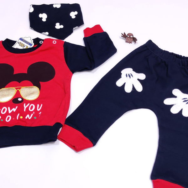 Baby 'HOW YOU DOIN'? Disney Mickey Mouse™ Set (0-9m) - Clothes4Kids