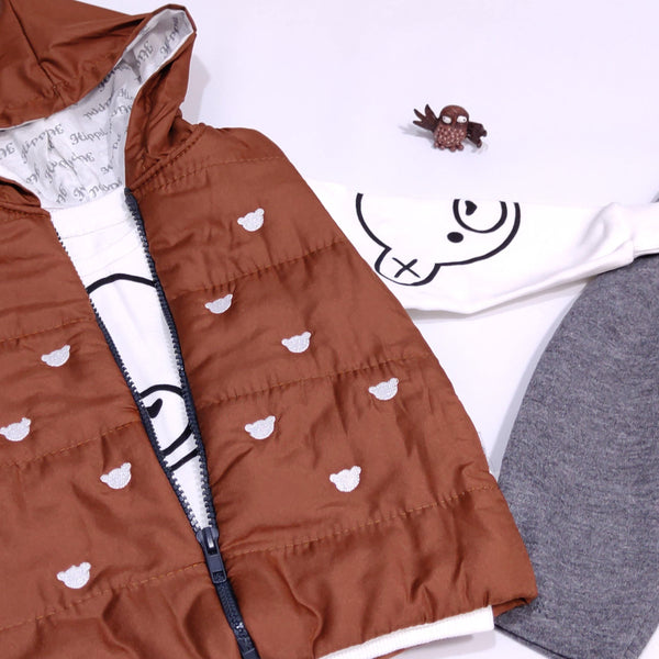 Boys' Teddy Bear 3pcs Set (3-12m) - Clothes4Kids