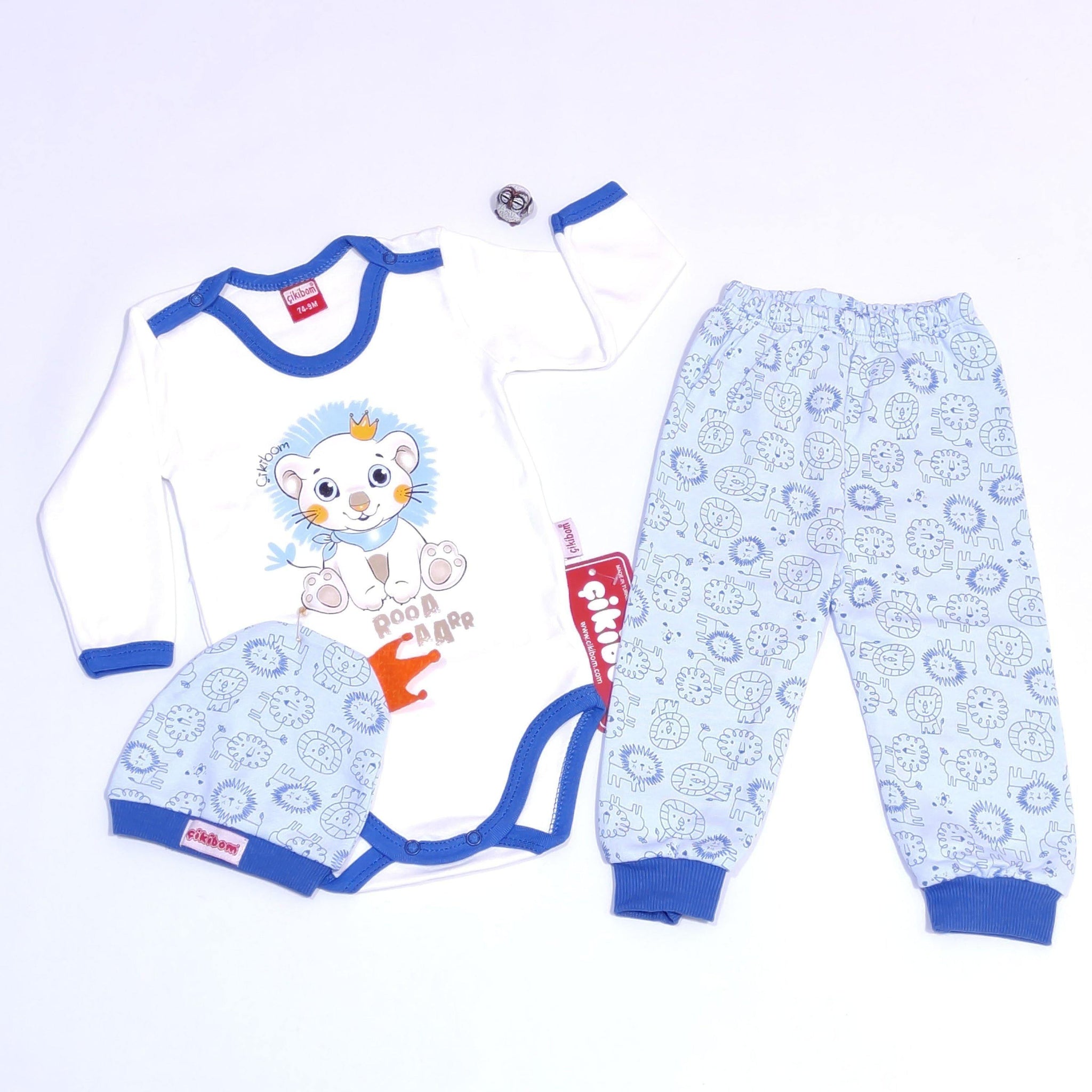 Baby Boy 'Little Lion King' Set (0-6m) - Clothes4Kids