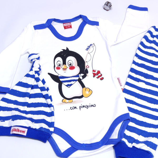 Baby Boy Penguin Set (0-9m) - Clothes4Kids