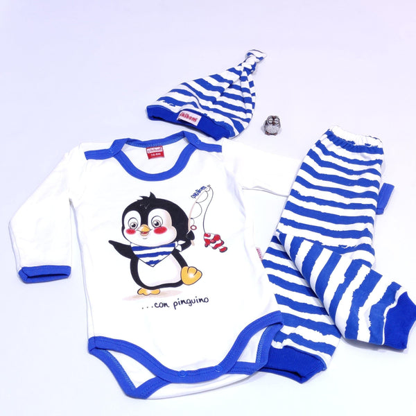 Baby Boy Penguin Set (0-9m) - Clothes4Kids