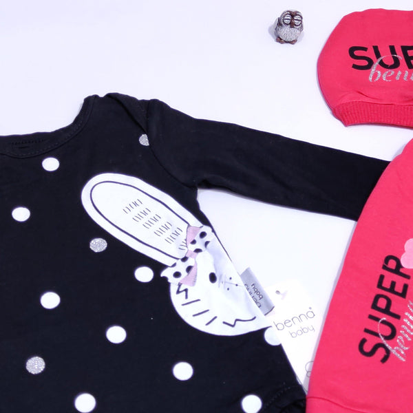 Baby Super Bunny 3pcs Set (0-9m) - Clothes4Kids