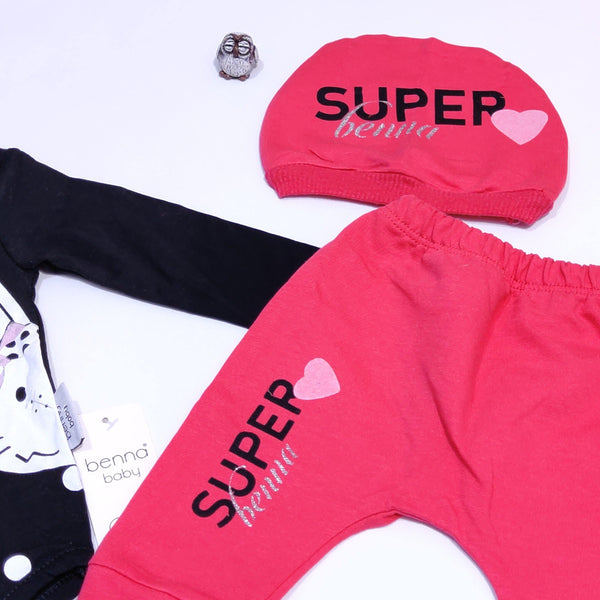 Baby Super Bunny 3pcs Set (0-9m) - Clothes4Kids