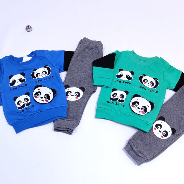 Baby Boy Little Panda Winter Warm Set (3-18m) - Clothes4Kids