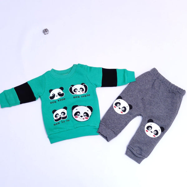 Baby Boy Little Panda Winter Warm Set (3-18m) - Clothes4Kids
