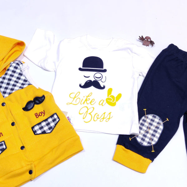 Gentleman Boy 3pcs Set (3-12m) - Clothes4Kids