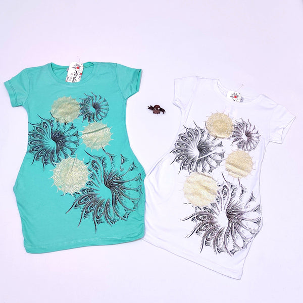 Girls' Shell Printed Tunic (4-8y) - Clothes4Kids