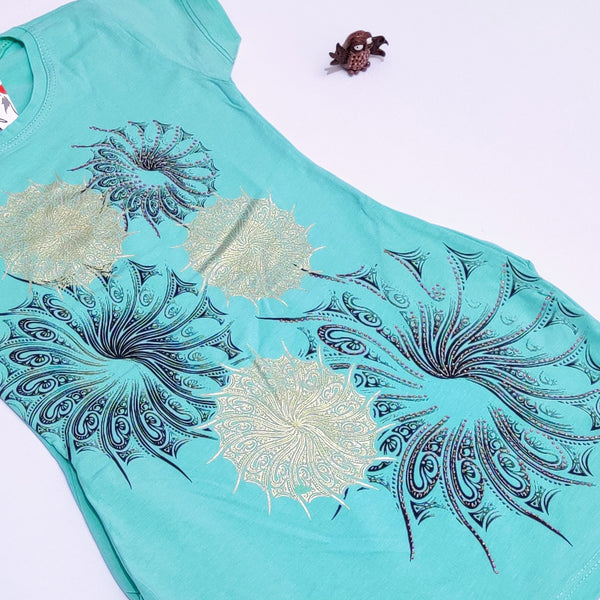 Girls' Shell Printed Tunic (4-8y) - Clothes4Kids