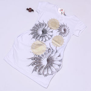 Girls' Shell Printed Tunic (4-8y) - Clothes4Kids