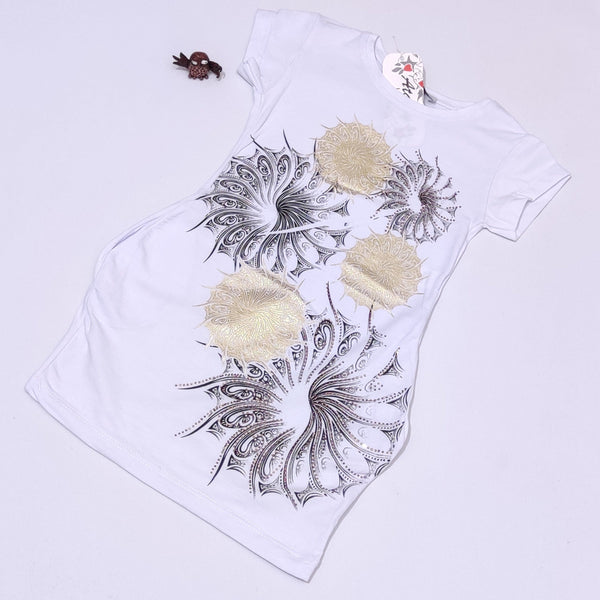 Girls' Shell Printed Tunic (4-8y) - Clothes4Kids