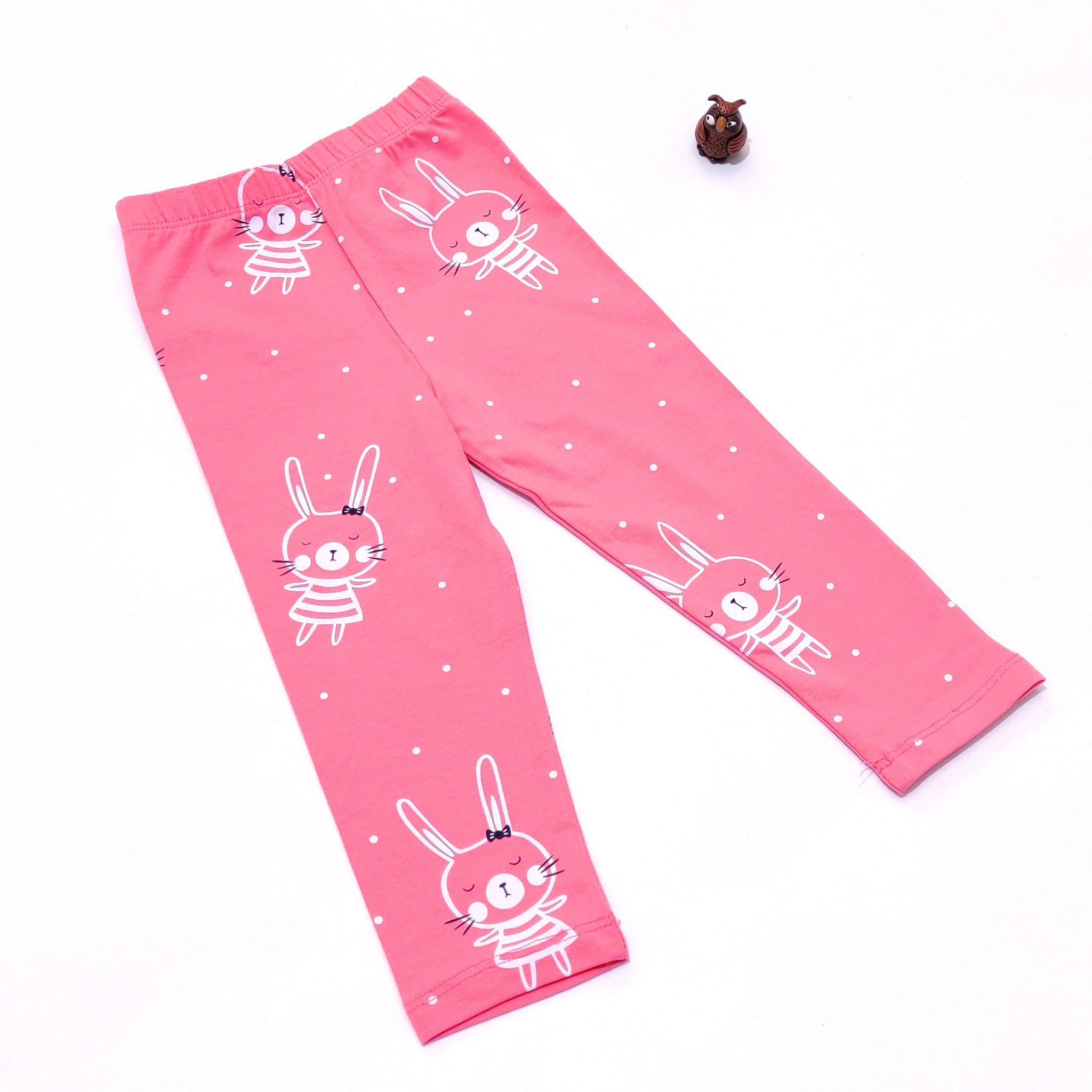 Girls' Bunny Leggings (9m-8y) - Clothes4Kids