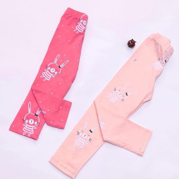 Girls' Bunny Leggings (9m-8y) - Clothes4Kids