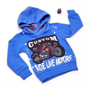 Boys' Ride Live Motors Winter Warm Hoodie (1-4y) - Clothes4Kids