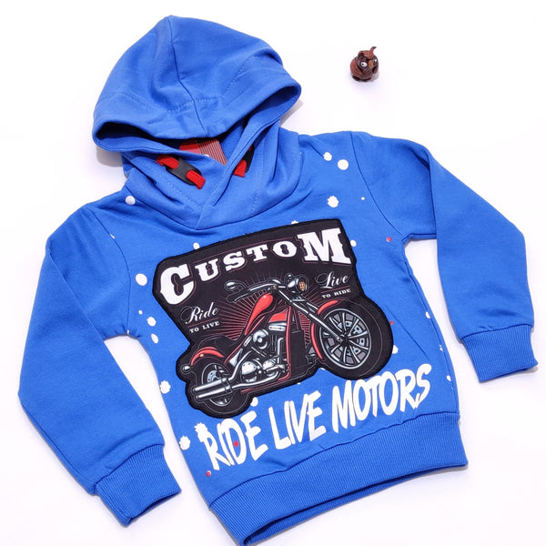 Boys' Ride Live Motors Winter Warm Hoodie (1-4y) - Clothes4Kids