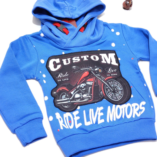 Boys' Ride Live Motors Winter Warm Hoodie (1-4y) - Clothes4Kids