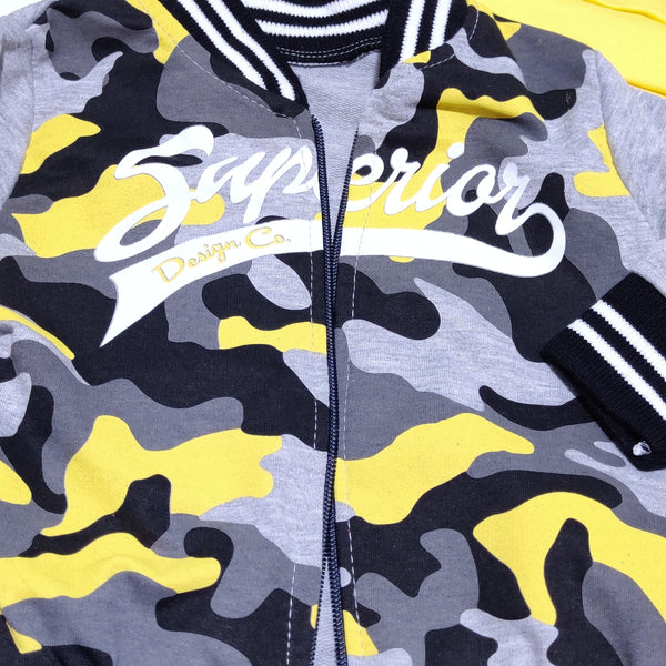 Boys' Yellow Camo 3pcs Set (6-18m) - Clothes4Kids