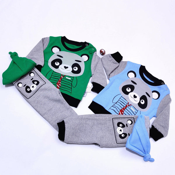 Baby Boy Panda Set (3-18m) - Clothes4Kids
