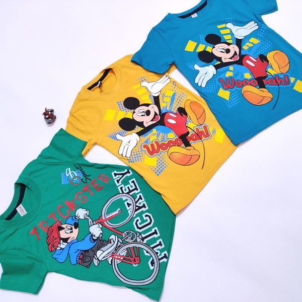 Boys' Mickey Mouse T-Shirt (9m-7y) - Clothes4Kids