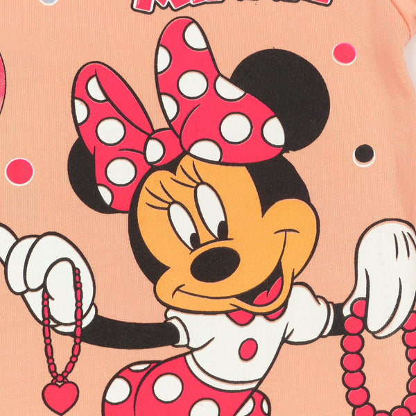 Girls' Minnie Mouse Printed T-Shirt (9m-6y) - Clothes4Kids