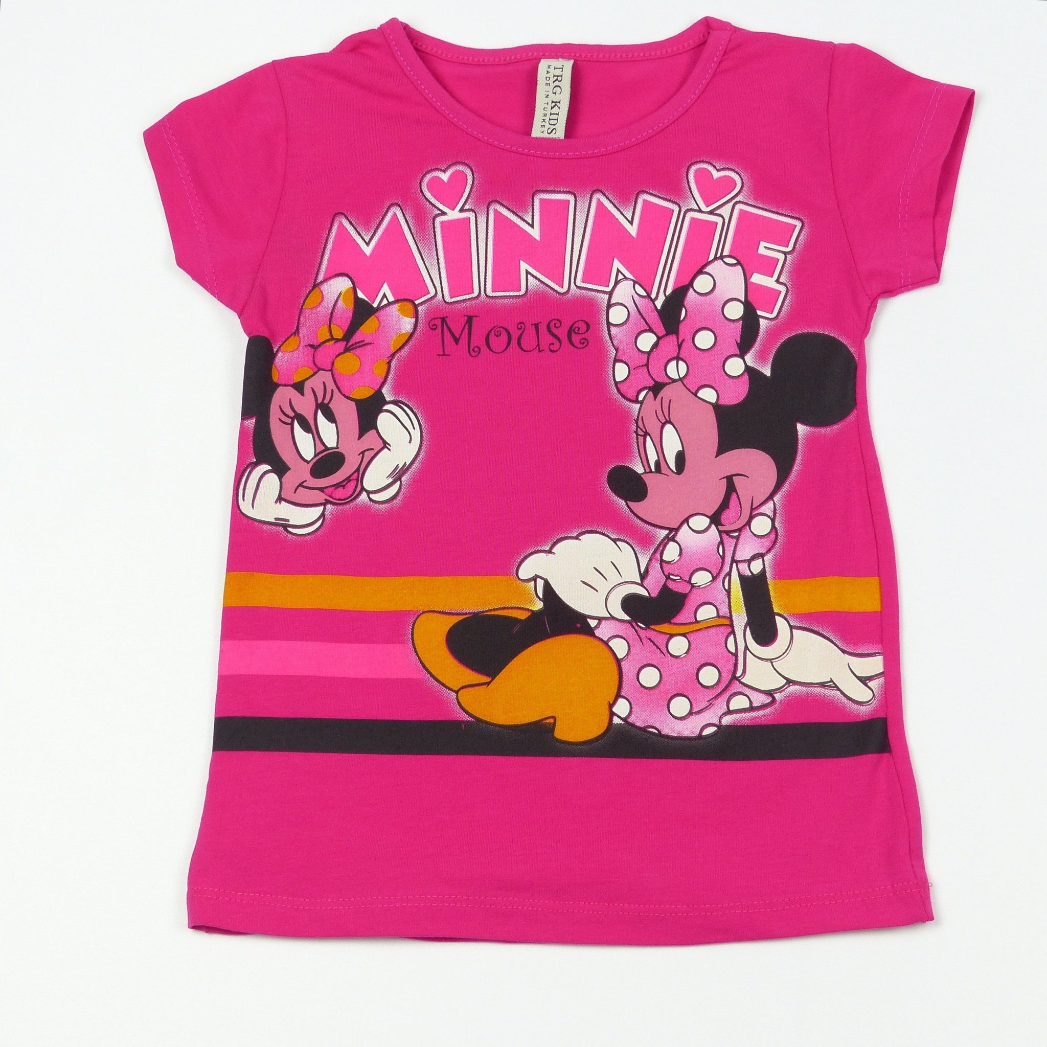 Girls' Minnie Mouse Printed T-Shirt (9m-6y) - Clothes4Kids