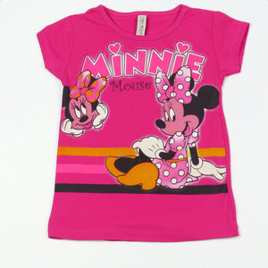 Girls' Minnie Mouse Printed T-Shirt (9m-6y) - Clothes4Kids