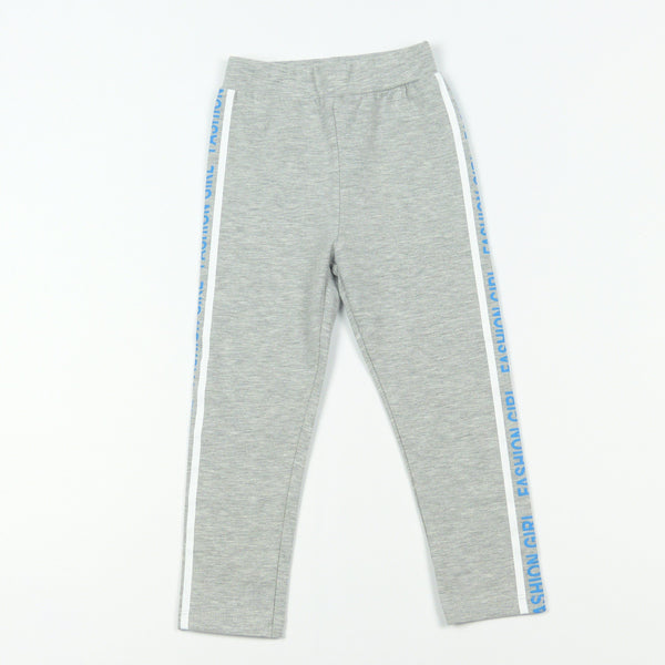 Girls' Fashion Girl' Light Grey Leggings (2-7y) - Clothes4Kids