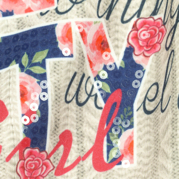 Girls' Long Sleeve Fairy' Printed Top *Last size-104(3-4yrs)*