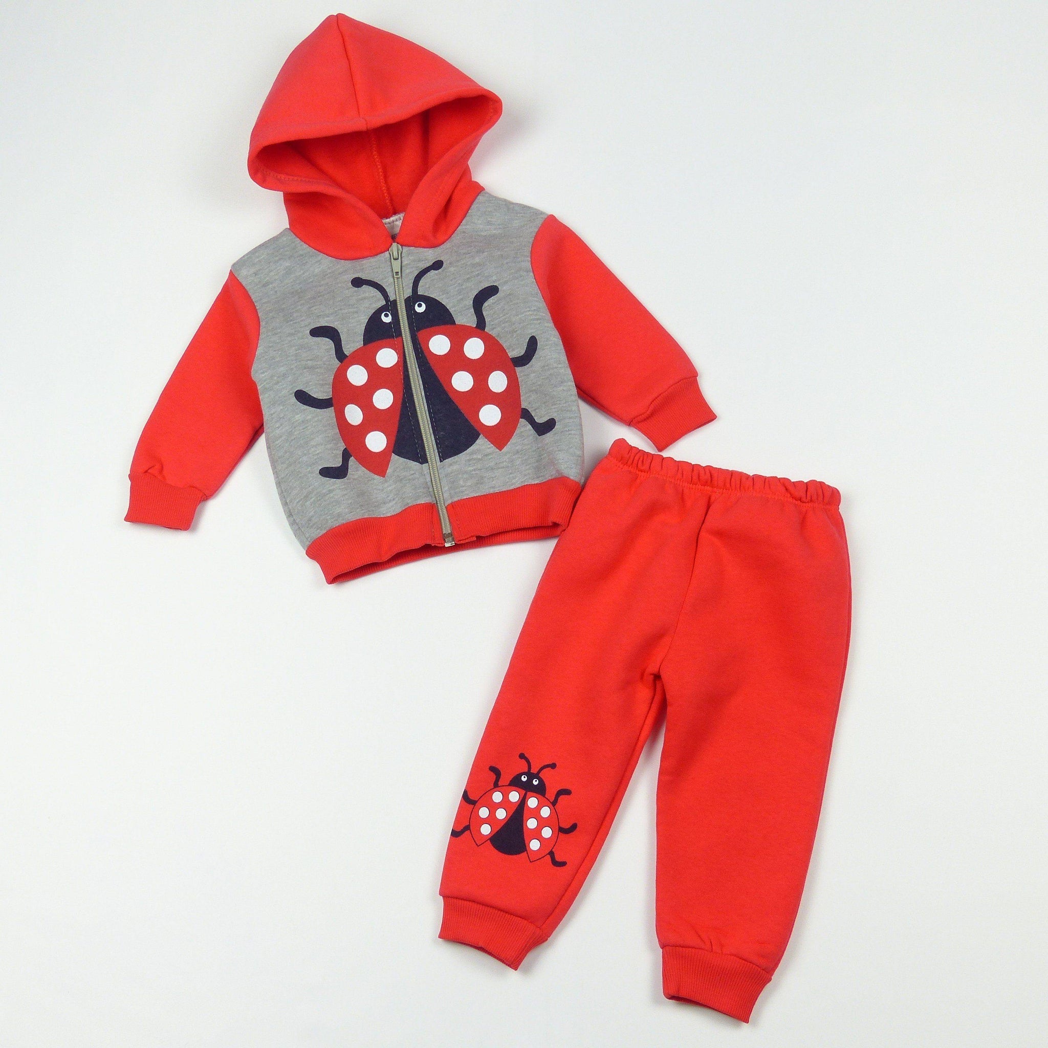 Baby Girl Pink Ladybird Winter Warm Set (3-12m) - Clothes4Kids