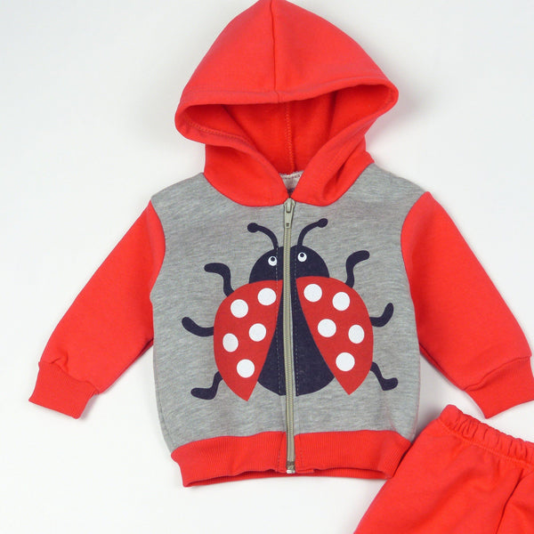 Baby Girl Pink Ladybird Winter Warm Set (3-12m) - Clothes4Kids